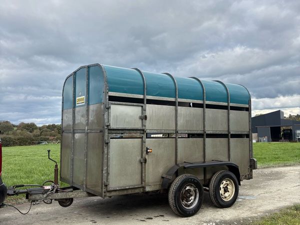 Crooks 10x5ft6 cattle trailer - Main image