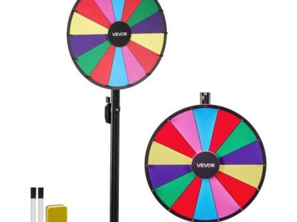610 mm Spinning Prize Wheel, 14 Slots Spinning Whe - Main image
