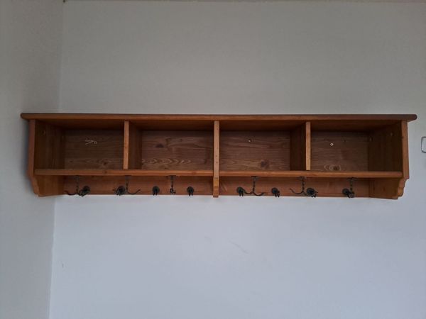 Solid Pine IKEA Leksvik Hallway Set for Upcycling - Main image