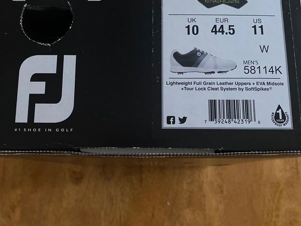 Foot Joy Energize size 10 uk 44.5 European - Main image