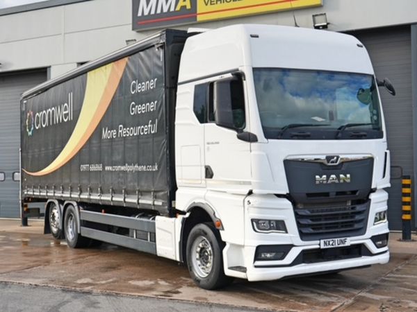 2021 MAN TGX 26-400 6X2 CURTAIN-SIDER - Main image