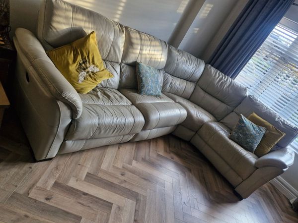 Leather corner sofa - Main image