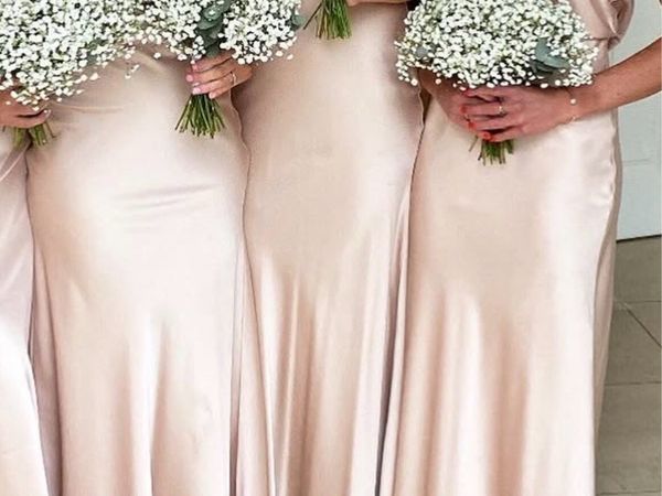 Bridesmaid halter neck dress - Main image