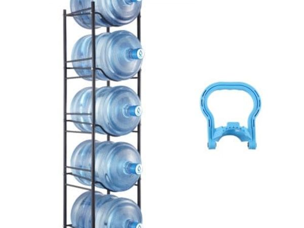 5 Tiers Water Jug Holder Single Row Water Bottle R - Main image