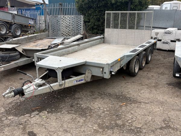 2022 Ifor Williams 12ft plant trailer - Main image