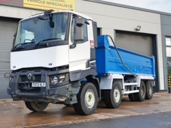 2023 RENAULT C-430 8X4 STEEL BODY TIPPER - Main image