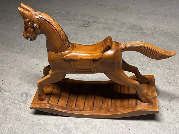 Wooden Rocket Horse - Main image