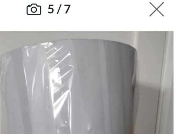 New large white lamp shade - Main image