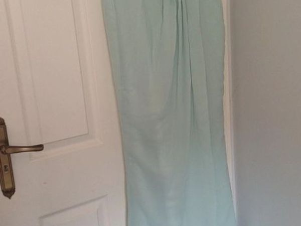 Mint green bridesmaids/debs dress - Main image