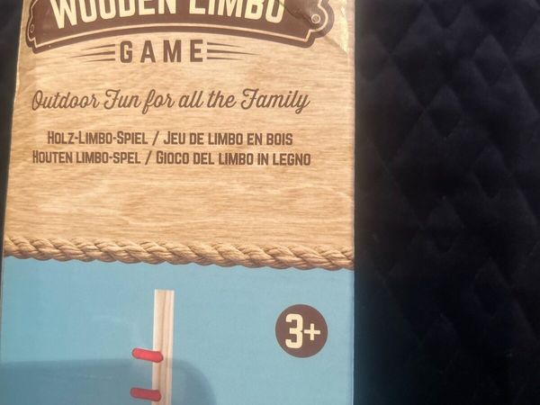 Smyths Toys Wooden Limbo Game set for ages 3+. - Main image