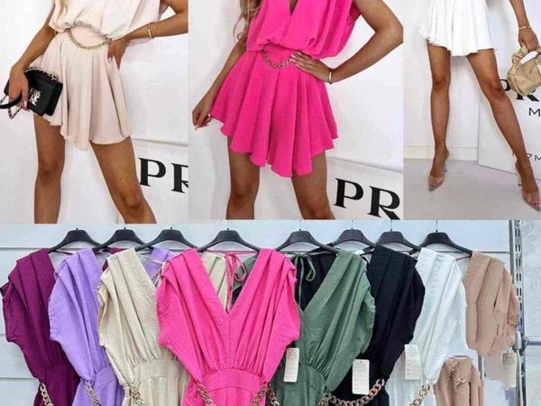 Women's short jumpsuit - Main image
