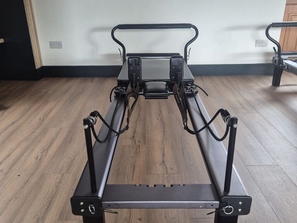 2 x Balanced Body Allegro 1 Stretch Reformers with Sitting Boxes & Legs - Main image