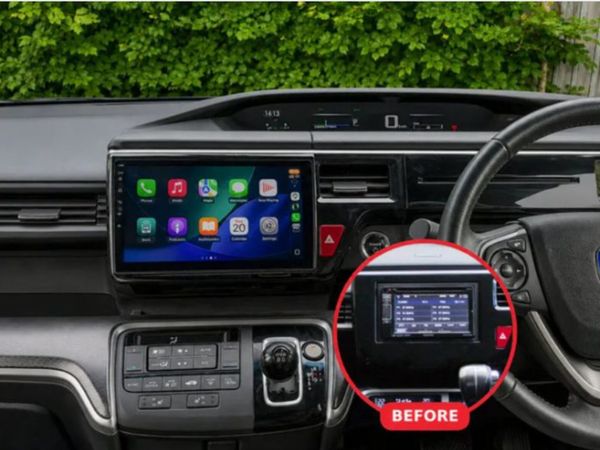 Honda Stepwgn Apple CarPlay & Android Auto Radio - Main image
