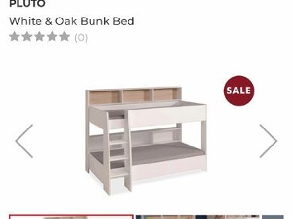 Bunk Beds with shelves & under bed storage drawer - Main image
