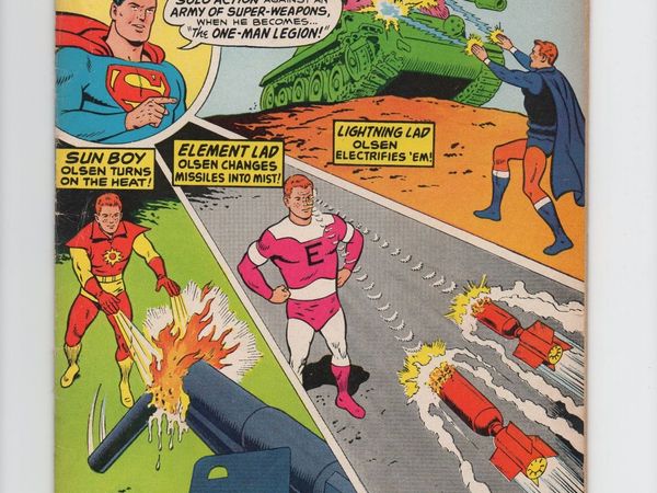JIMMY OLSEN #99 The One-Man Legion 1967 DC SILVER - Main image