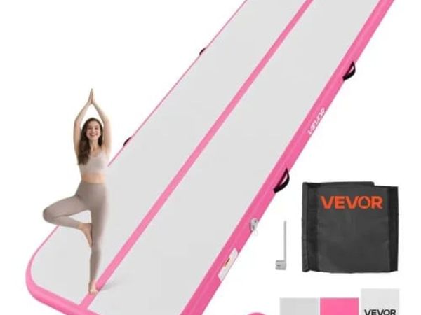 Inflatable Gymnastics Air Mat 3m Training Mats w/ - Main image
