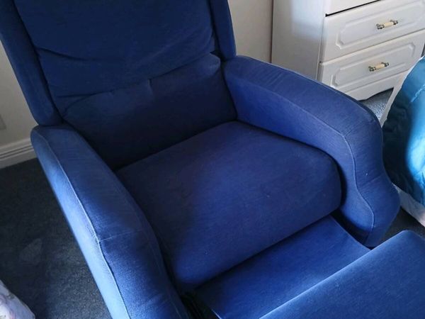 Blue Recliner Armchair - Main image