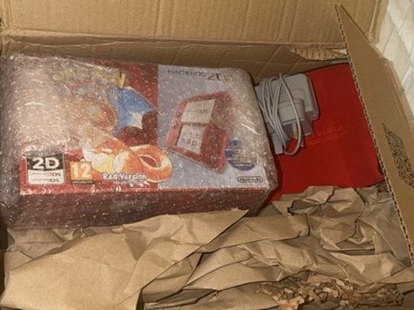 Pokemon Red Console All accessories plus games included see description - Main image