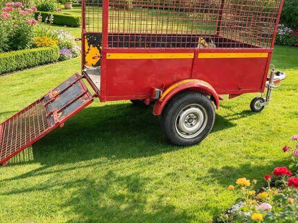 Lovely single wheel Car trailer p.m. - Main image