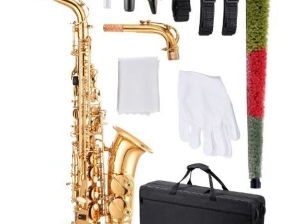 Alto Saxophone, E Flat, Brass Saxophone Beginner K - Main image