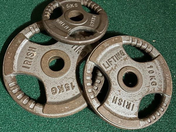 Single Olympic plates 5kg 10kg 15kg - Main image