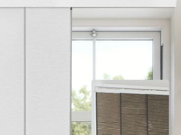 Panel Track Blinds, Extendable Track - Main image