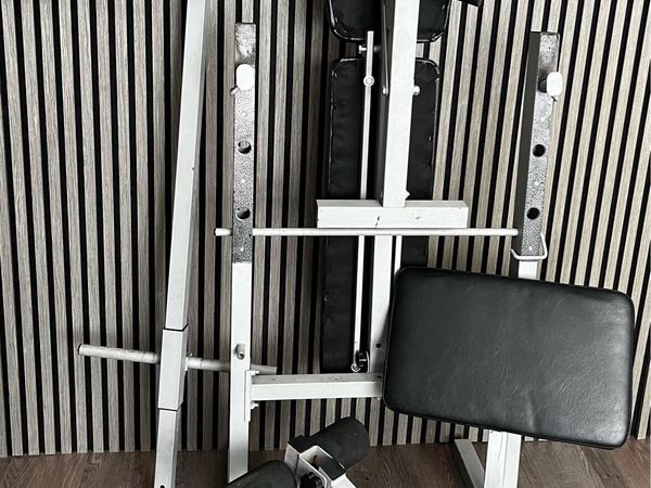 Weight bench york fitness. With attachments - Main image
