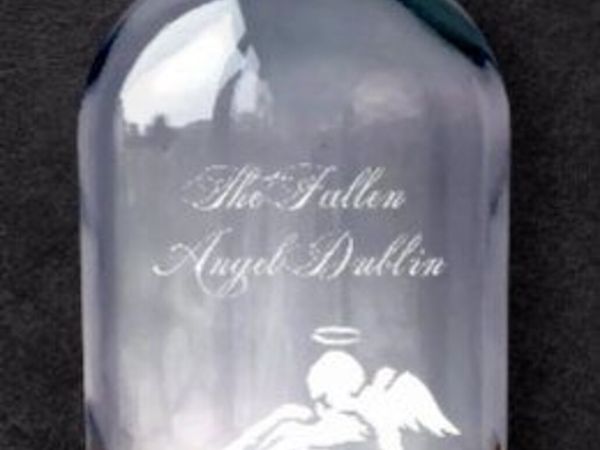 Vintage Dublin Pub Glass Demijohn - Pristine - Main image