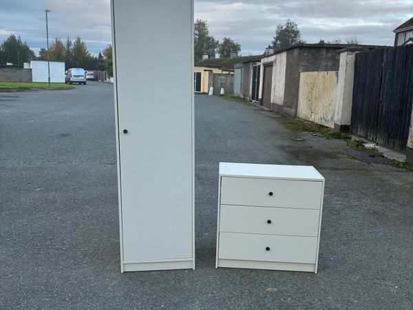 Single Wardrobe & Chest of Drawers - Main image