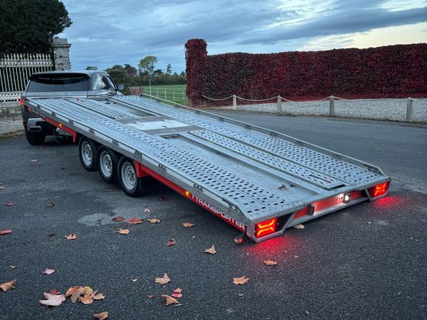 2024 Brian James 18x7 T6 Tiltbed Transporter - Main image