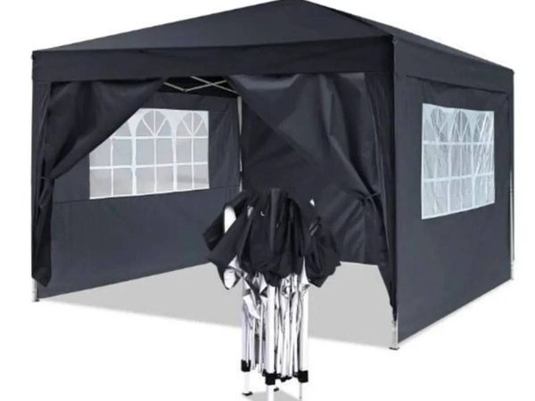 Gazebo 3x3m Folding Waterproof Garden Canopy - Main image