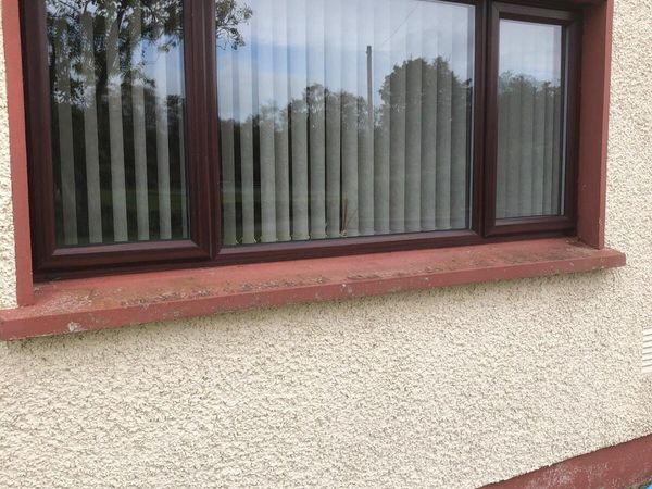 14 double glazed brown PVC windows and doors - Main image