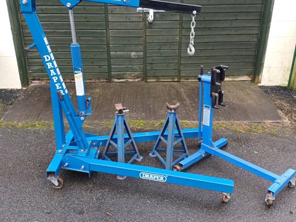 Draper Engine Crane, Engine Stand, Axel Stands, Jo - Main image