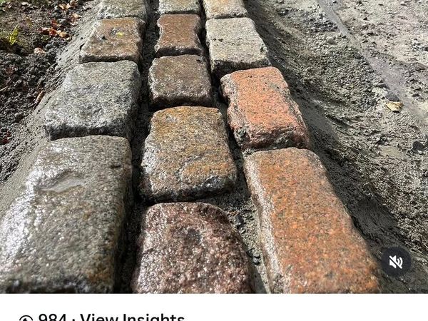 Reclaimed cobble stones - Main image