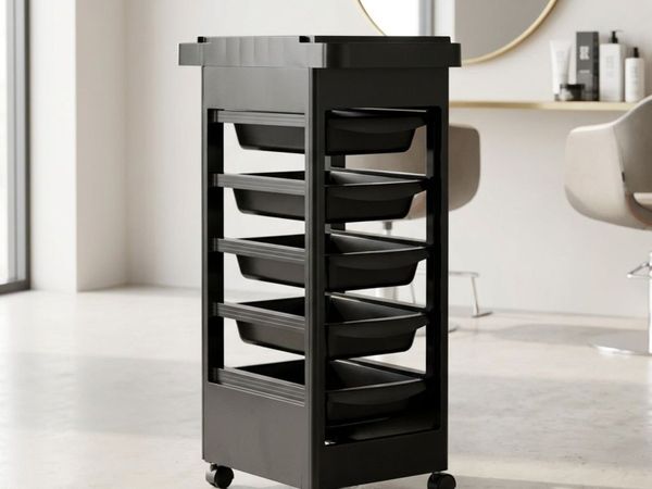 Hairdressing trolley/cart on wheels - Main image