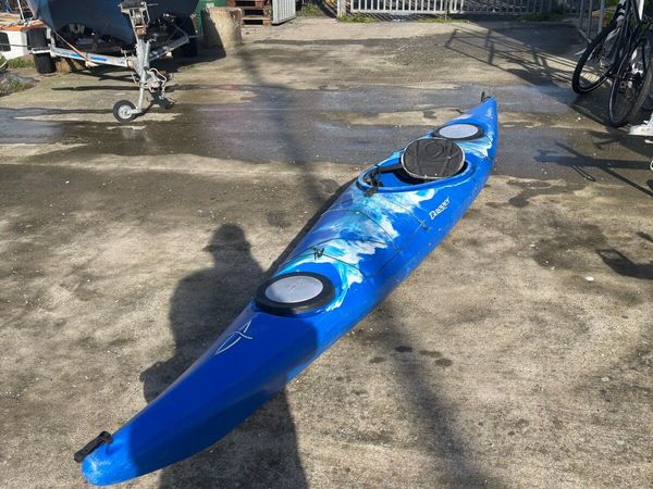 Dagger Carlisle 15.0 touring kayak, Paddle, jacket - Main image