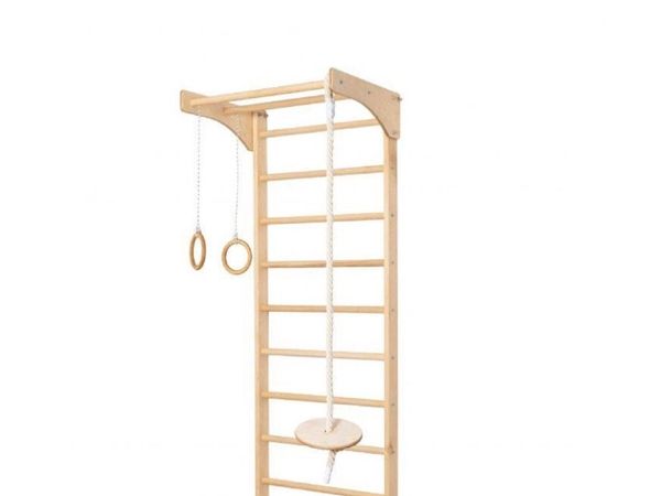 Wooden Gymnastics Wall Bars – TEENAGER, 220 cm - Main image