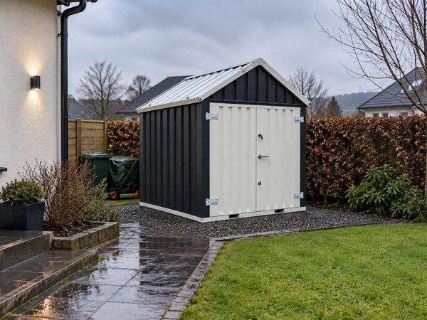 Steel Storage Shed 2×2m - Self Foundation - Main image