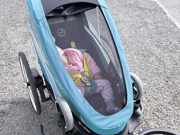 Cybex Gold Zeno Bike trailer + Raincover - Main image