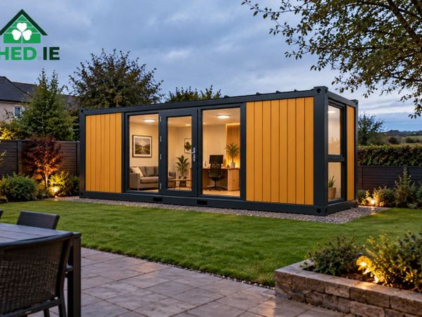 Insulated Garden Office/Garden Room–2.2m×5.9m - Main image
