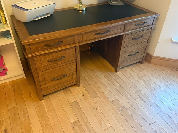 Ebony Office Desk - Main image