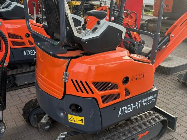 26 Kubota powered ATX 2ton Mini digger - Main image