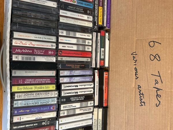68 Music Tapes for sale (various artists) - Main image
