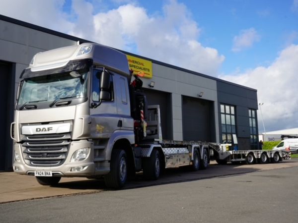2024 DAF CF480 8X2 BEAVERTAIL, CRANE & TRAILER - Main image