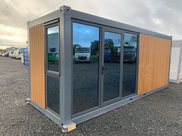 20FT X 8FT PORTABLE OFFICE FOR AUCTION - NAAS - Main image