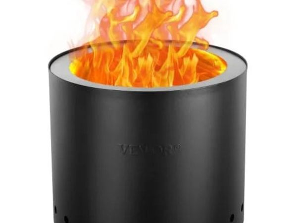 Smokeless Fire Pit Stove Bonfire 49 cm Dia Wood Bu - Main image