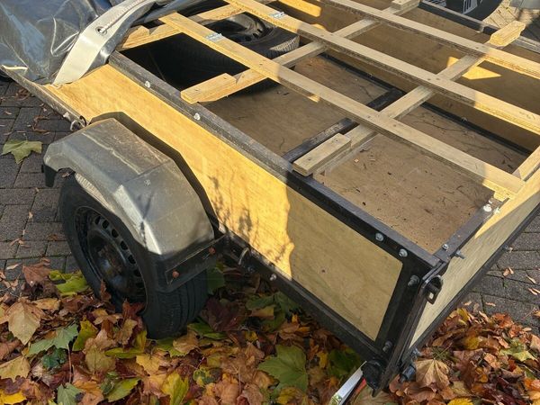 Single axle box Trailer - Main image