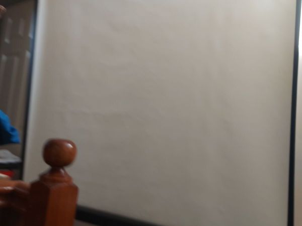 Vintage Projector screen, in very good working - Main image