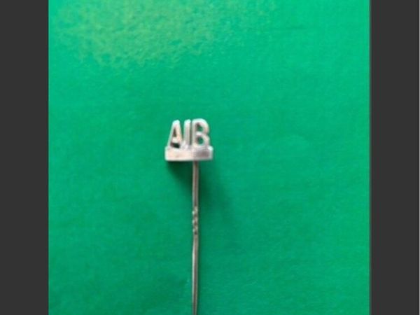 Silver AIB Lapel Pin - Main image