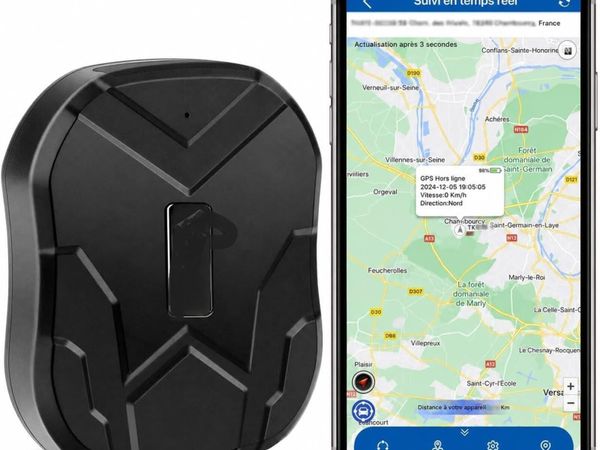 4G GPS Tracker with Magnetic Mount and Real Time - Main image